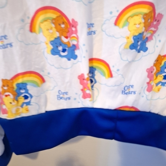 Care Bear Fabric Track Jacket Handmade One Of A Kind - Picture 6 of 7
